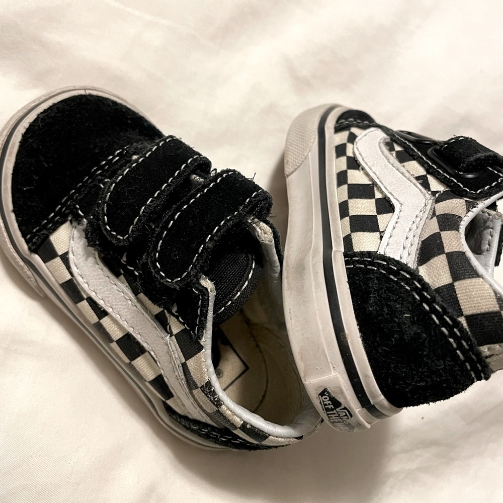 VANS OLD SKOOL V PRIMARY CHECK SHOES